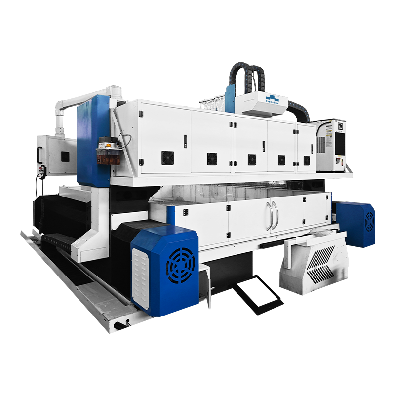 The machine tool bracket was annealed twice for stable precision and durability.