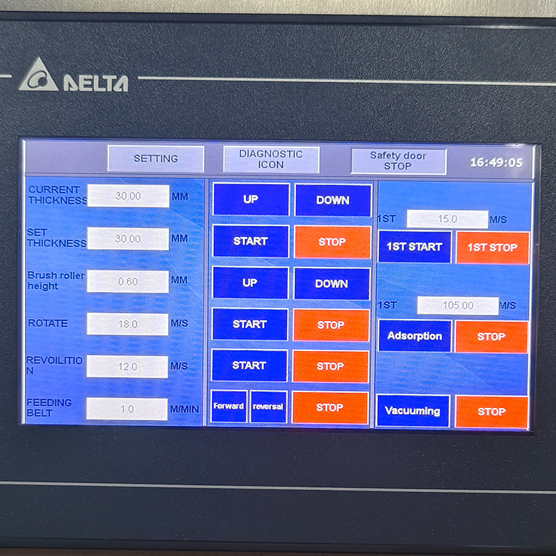 800SR Metal Working Laser Cutting Stamping Parts Deburring Machine