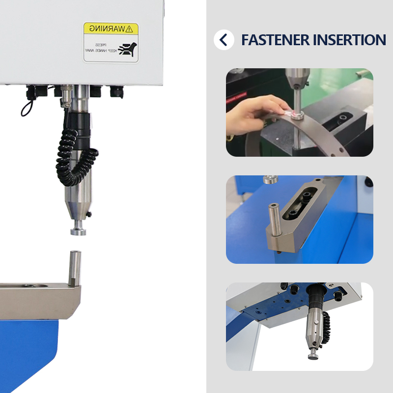 Hydraulic insertion machine--100% Anti-pressure Hand Safety System