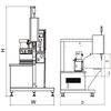 1025MSPe 97KN Ergonomics HMI Multifunction Hydraulic Fastener Insertion Machine