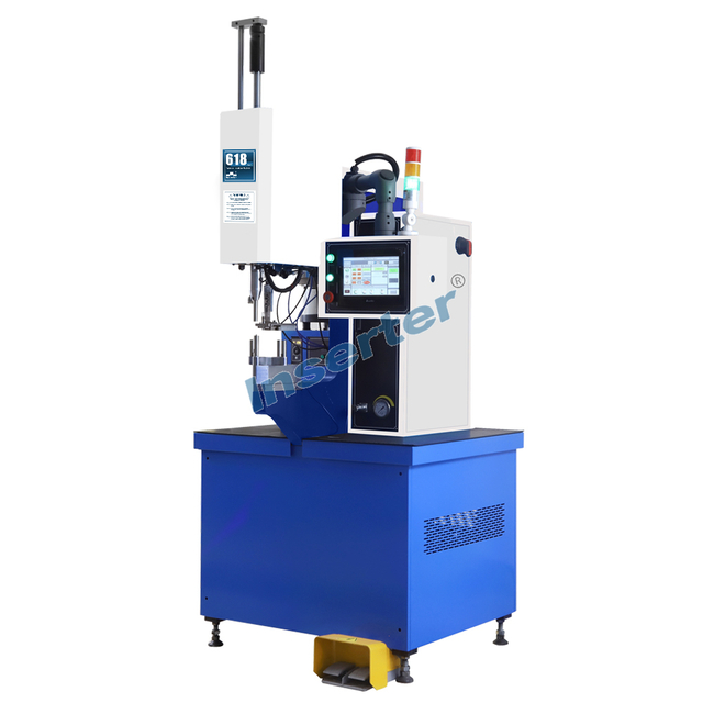 618MSPe Versatile touch screen Install Up To 4 Different Fasteners In 1 Single Part Handling Fastener Insertion Machine