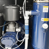 Air compressor-oil and gas separation tank