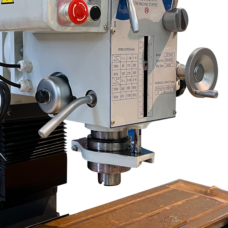 Gear Head Auto Feed Drilling & Milling Machine