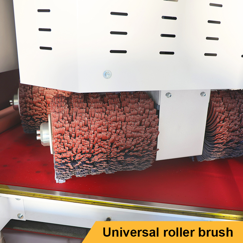 Sanding Belt And Roller Brush Type Automatic Deburring Machine