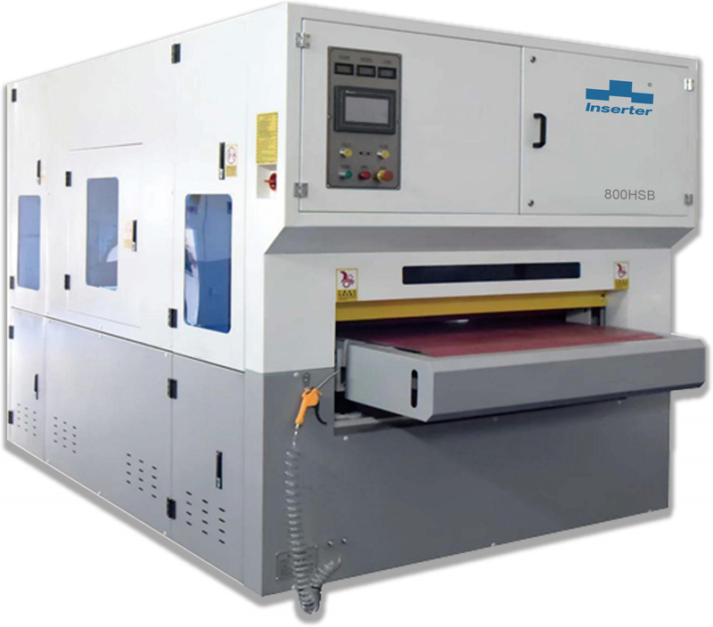 Max Processing Width 800mm Sheet Metal Deburring Machine