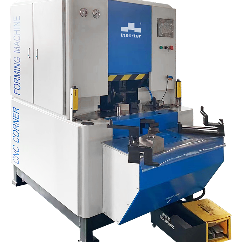 One key corner forming machine