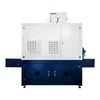 Wet metal deburring machine