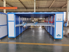 Gantry type grinding and drawing machine
